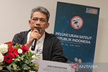 H-1 peluncuran, SATRIA-1 sudah terintegrasi dengan roket Falcon 9