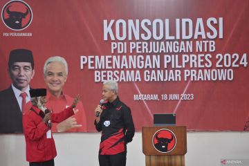 Konsolidasi pemenangan Ganjar Pranowo di PDI Perjuangan NTB