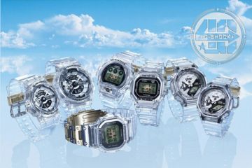 Casio Luncurkan Jam Tangan G-SHOCK dengan Material Tembus Pandang yang Menampilkan Komponen Internal