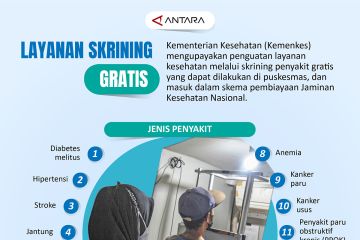 Layanan skrining gratis