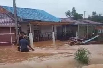 Ratusan rumah di kota Jambi terendam banjir