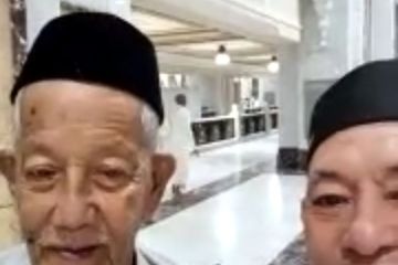 Video calon haji lansia ingin pulang naik ojek dari Mekah ke Takalar 