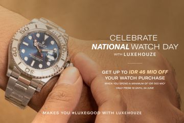 Luxhouze rayakan Hari Jam Tangan Nasional dengan program diskon