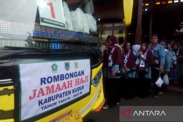 1.317 calon haji Kabupaten Kudus diberangkatkan ke Tanah Suci Makkah