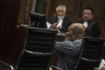 Sidang dakwaan Lukas Enembe di Pengadilan Tiipikor Jakarta