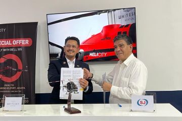 Whitesky Aviation sepakati sejumlah kerja sama sewa helikopter