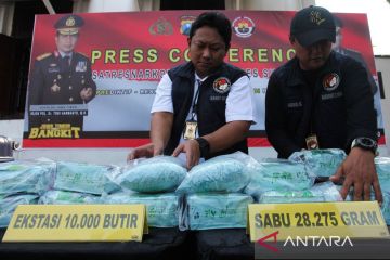 Polisi ungkap kasus peredaran 28 kilogram sabu-sabu di Surabaya