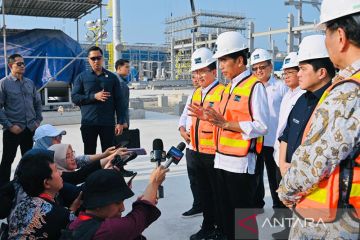 Presiden Jokowi sebut smelter pijakan Indonesia menuju negara maju