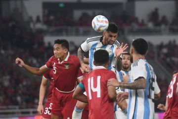Indonesia turun satu tingkat, Argentina masih puncaki peringkat FIFA