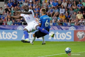 Kualifikasi EURO 2024 : Belgia menang 3-0 atas Estonia
