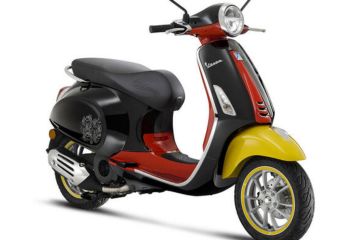 Vespa bermitra dengan Disney untuk skuter edisi terbatas Mickey Mouse