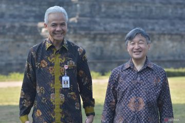 Kunjungan Kaisar Jepang Naruhito ke Borobudur