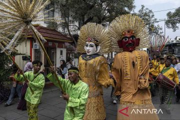 Parade sambut HUT DKI Jakarta di Kota Tua