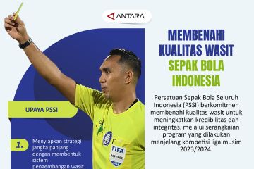 Membenahi kualitas wasit sepak bola Indonesia