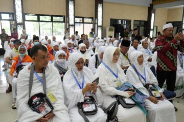 PPIH: Pemberangkatan calon haji Embarkasi Palembang telah usai