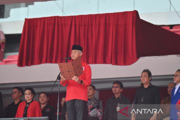 Ganjar bacakan "Dedication of Life" di Puncak Bulan Bung Karno 2023