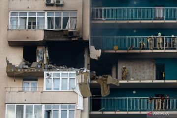 Rusia lancarkan serangan rudal ke Kyiv