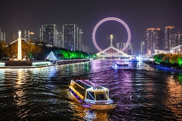 Acara digelar untuk 50 tahun hubungan kota kembar Tianjin-Kobe