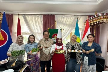 KBRI Astana gelar demo masak di Pusat Budaya Indonesia di Kazakhstan