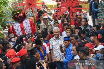 Ganjar Pranowo blusukan di Pademangan Jakarta