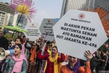 Disbud DKI persiapkan atraksi hingga tradisi Betawi di HUT Jakarta