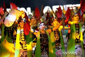 Tari Gandrung massal meriahkan Festival Arsitektur Nusantara