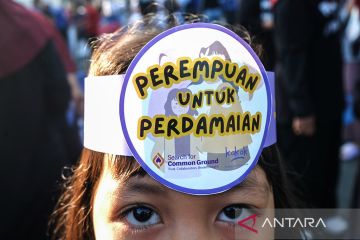 Kaum perempuan kampanye perdamaian dan hargai perbedaan