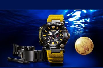 Casio Luncurkan "Diver's Watch" Berbahan Logam yang Tahan Benturan dalam Warna Kuning Cerah