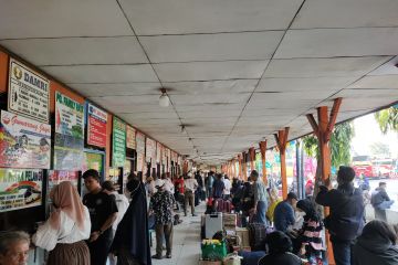 Jumlah penumpang Terminal Kalideres meningkat drastis jelang Idul Adha