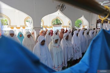 Shalat Idul Adha jamaah Tarekat Syattariah