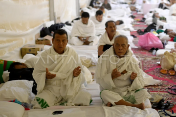 Jelang wukuf di Arafah