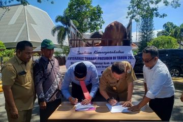 Sapi kurban bantuan Presiden untuk Aceh miliki bobot satu ton lebih