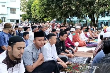 Khatib minta warga Muhammadiyah teladani Nabi Ibrahim dan Ismail