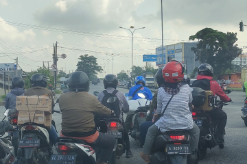 Arus mudik di Jalinsum Lampung