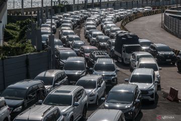 Arus mudik Idul Adha di Pelabuhan Merak