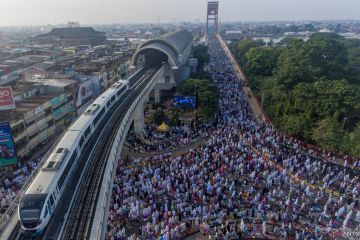 Shalat Idul Adha di Palembang