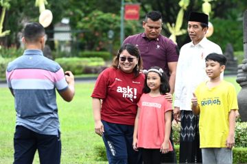 Presiden Jokowi manfaatkan libur Idul Adha untuk sapa masyarakat