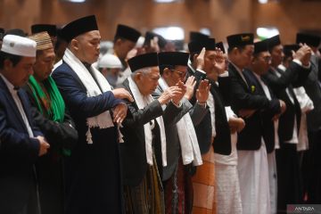 Wapres Ma'ruf Amin shalat Idul Fitri di Masjid Istiqlal