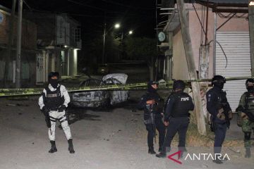 Empat petugas terluka akibat ledakan mobil di Meksiko