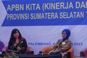 Realisasi APBN di Sumatera Selatan meningkat 10,63 persen
