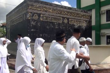 314 jamaah calon haji kota Ambon ikut pelatihan manasik haji