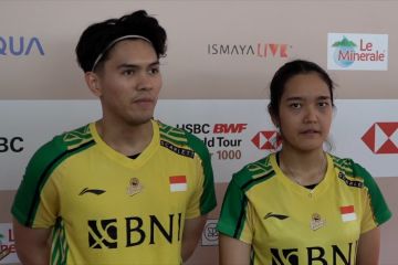 Dikalahkan unggulan pertama, Adnan & Nita petik pelajaran berharga