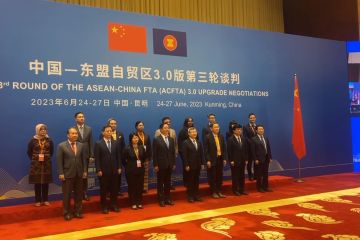 FTA China-ASEAN versi 3.0 gelar negosiasi putaran ketiga