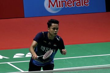 Ginting siap hadapi Jojo di perempat final Indonesia Open 2023