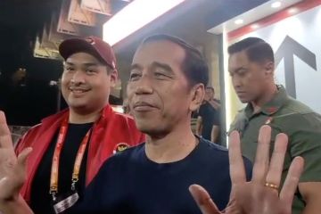 Jokowi optimis Ginting bisa juara di final Indonesia Open 2023