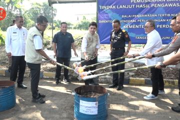 Kemendag musnahkan barang impor ilegal, kerugian hingga Rp13,3 miliar