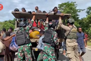 Pasca kontak senjata, 162 warga kembali ke kampung Nogolait Nduga