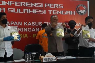 Polda Sulteng gagalkan penyelundupan 15 kg sabu sindikat internasional