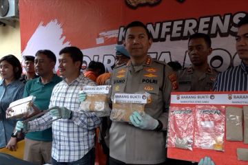 Polresta Bogor Kota ringkus pengedar dan kurir 5 kg ganja