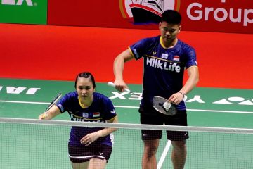 Praveen Jordan/Melati Daeva akhiri perjuangan di 16 besar